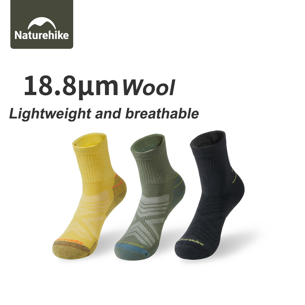 Wool Hiking Sock - 네이처하이크 스포츠 양말 남성용 양말 러닝