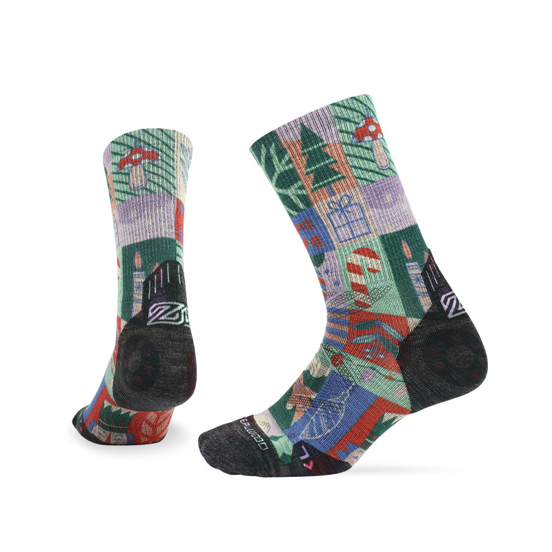 Wool Hiking Sock - ZEALWOOD 남녀공용 메리노 울 러닝 양말,