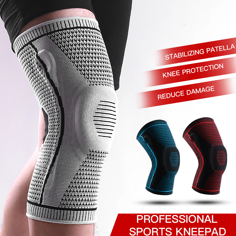 Compression Sleeve Calf - 슬개골 젤 패드 안정기가 포함된 미끄럼