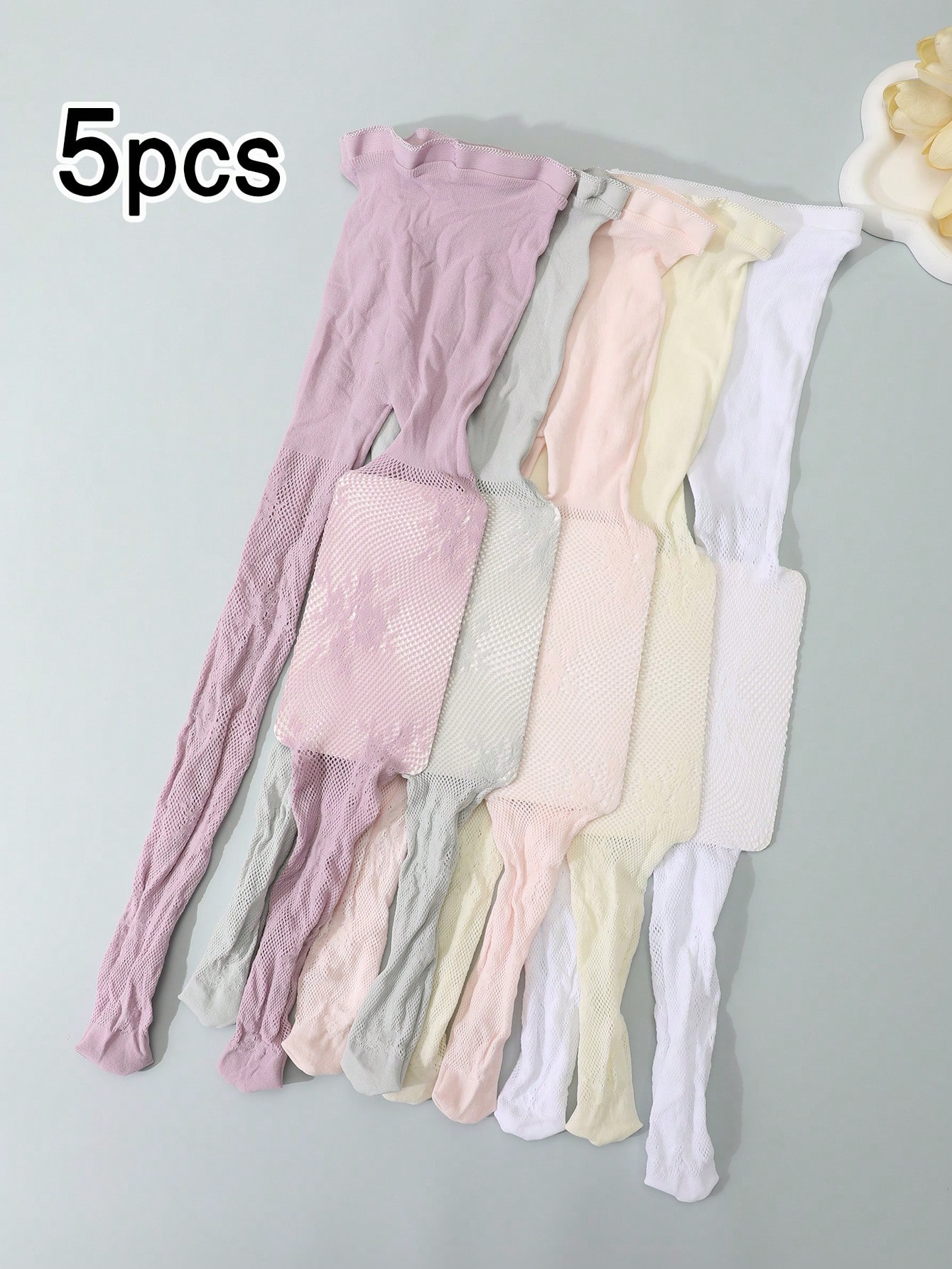 Tights Pantyhose Sheer - 2팩 키즈 할로우 피쉬넷 타이츠 모기