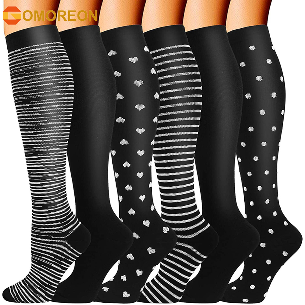 Compression Sock Medical - GOMOREON 남성 및 여성용 압축 양말