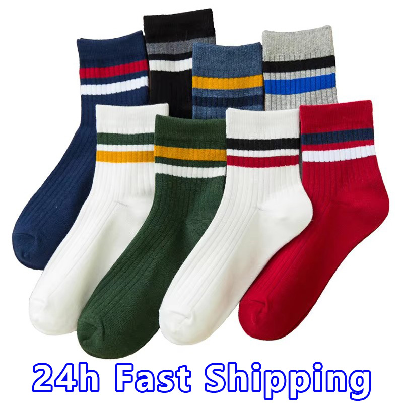 Cotton Crew Sock Pack - 3 짝/갑 코 튼 망 양말