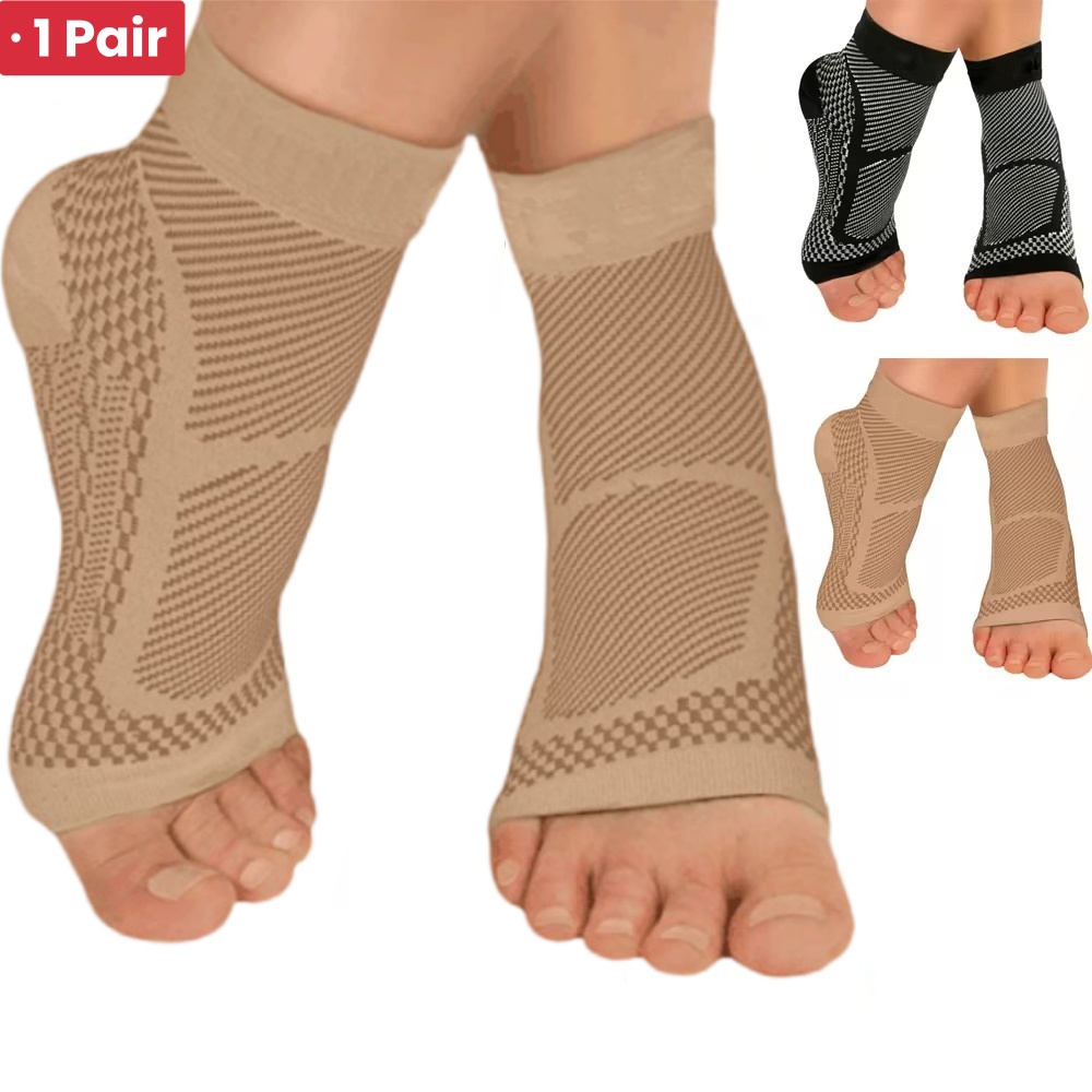 Ankle Brace Sock - 1 쌍 스포츠 발목 지원 중괄호