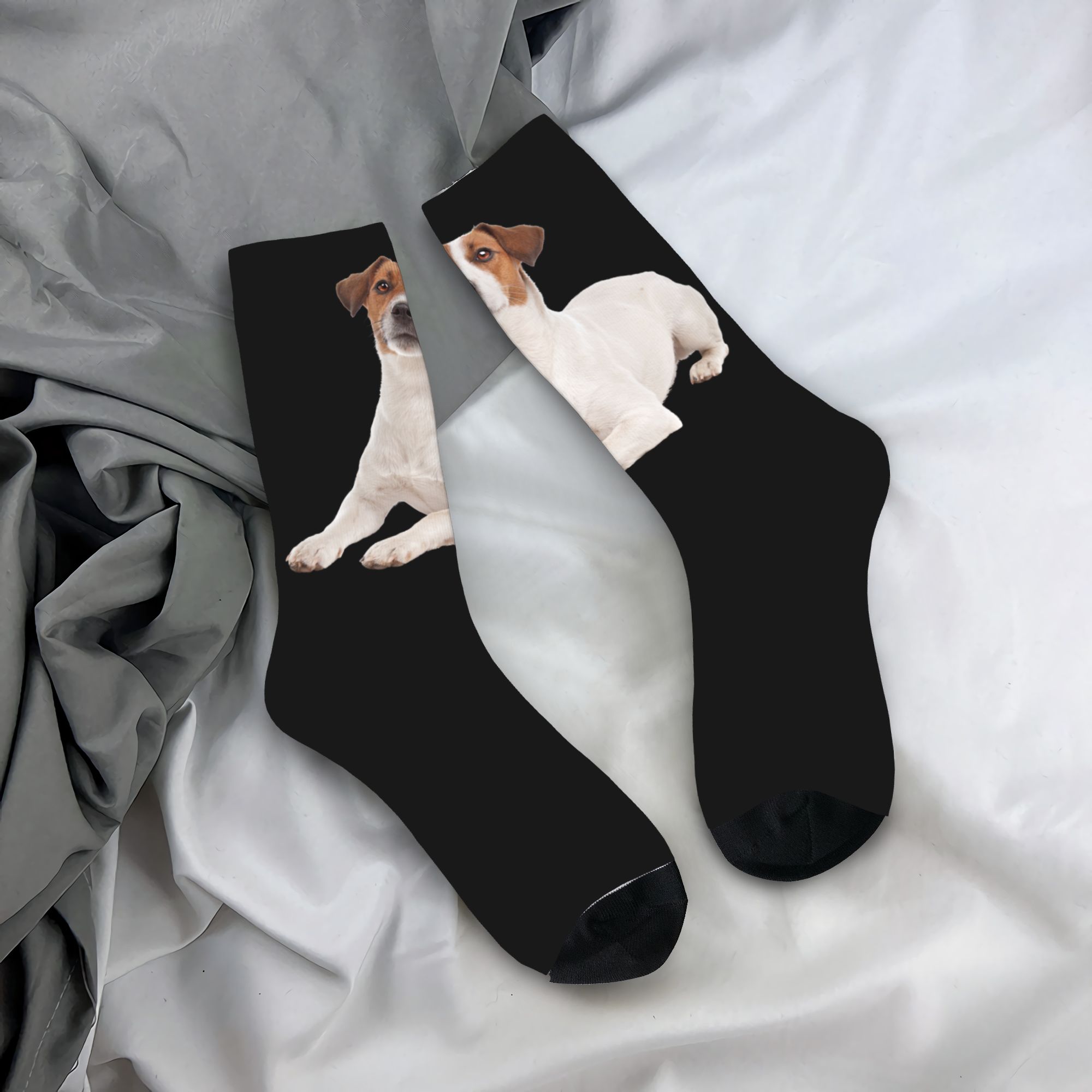 Dress Sock Men - 맞춤형 잭 러셀 테리어 개 남성용