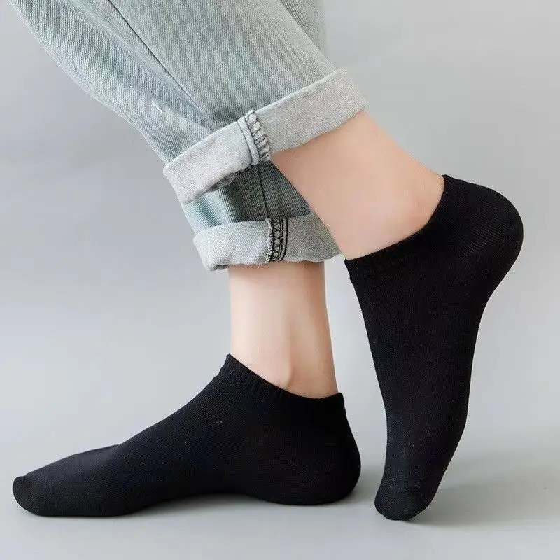5켤레 유니섹스 캐주얼 무지 보트 양말 얇고 통기성 좋 - No Show Sock Women 리뷰 및 가격