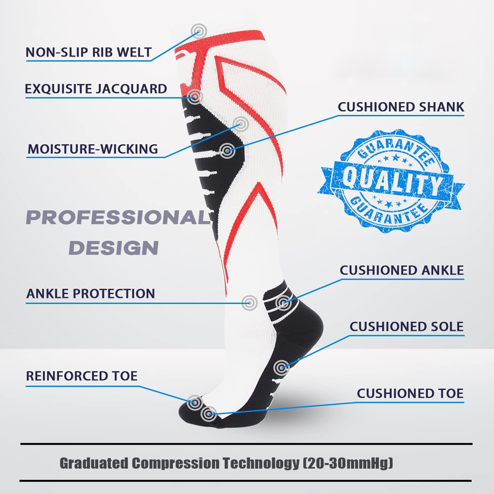 남성 및 여성을 위한 1쌍의 압축 양말 20-30mmH - Compression Sock Medical 리뷰 및 가격