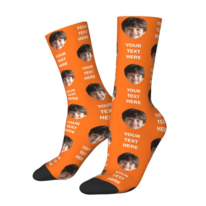 맞춤형 사진 텍스트 커스텀 남녀 공용 크루 양말 유니섹 - Dress Sock Men 리뷰 및 가격