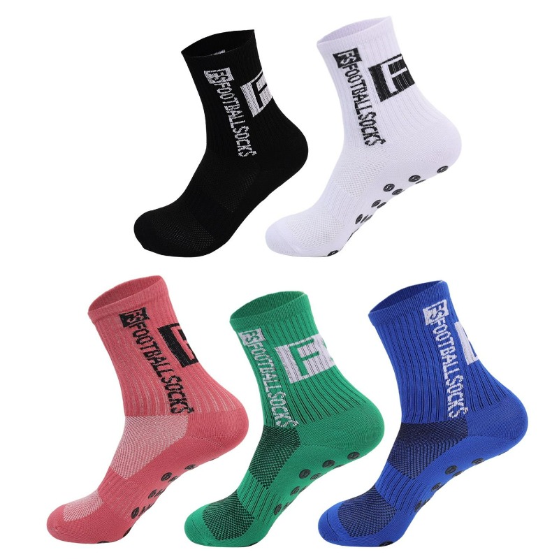 2 쌍 남성 여성을위한 미끄럼 방지 실리콘 그립 축구  - Athletic Sock Cushion 리뷰 및 가격