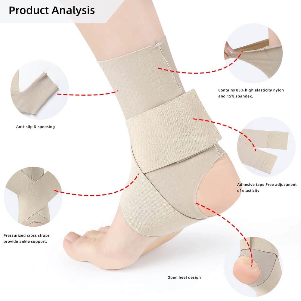 1Pcs 압축 발목 받침대 안정화 여성 남성 아킬레스  - Ankle Brace Sock 리뷰 및 가격