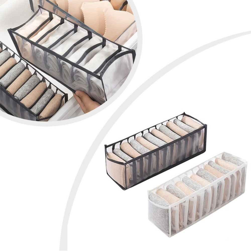 7칸 속옷 정리함 양말 수납함 접이식 옷장 정리함 서랍 - Sock Organizer Tray 리뷰 및 가격