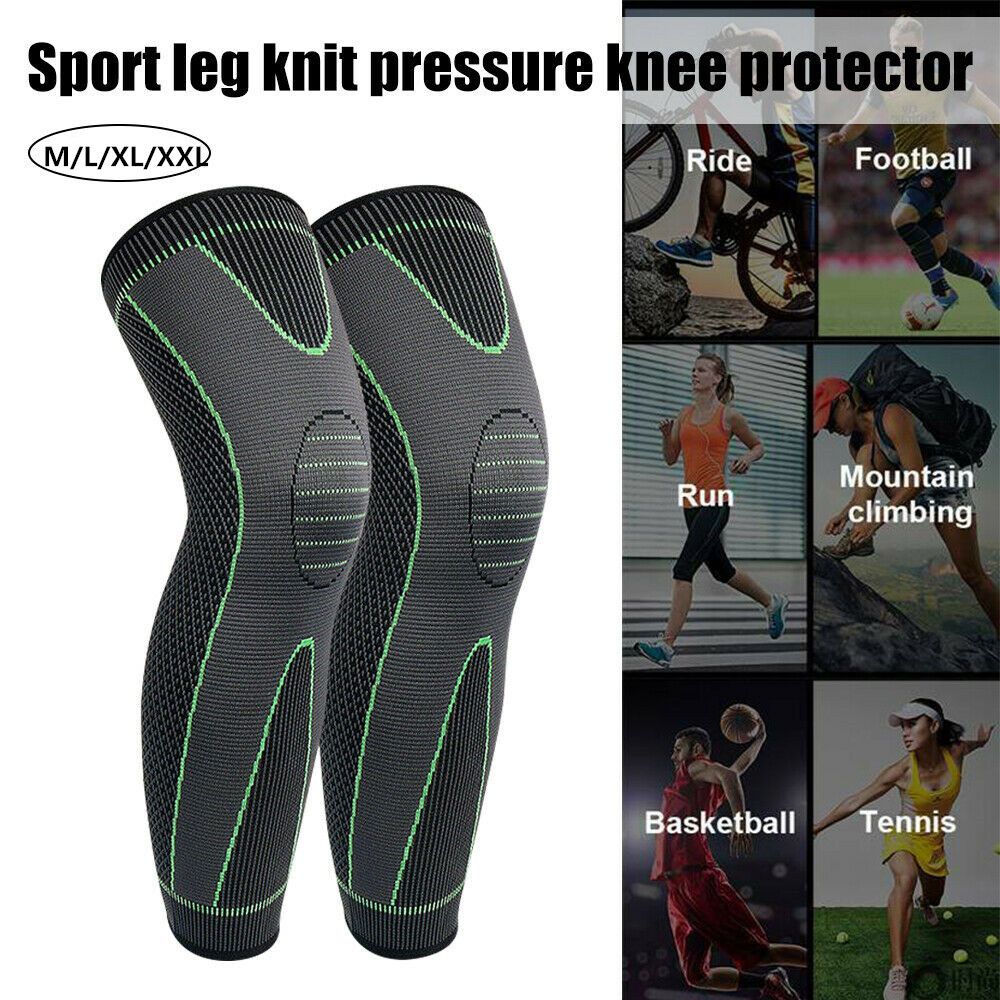 무릎 지원 버팀대 압축 긴 전체 다리 소매 관절염 달리 - Compression Sleeve Calf 리뷰 및 가격