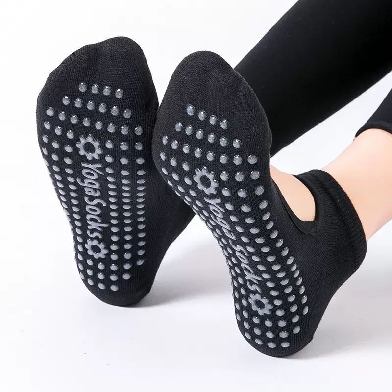 고품질 여성 요가 양말 미끄럼 방지 통기성 등받이 필라 - Grip Sock Yoga 리뷰 및 가격