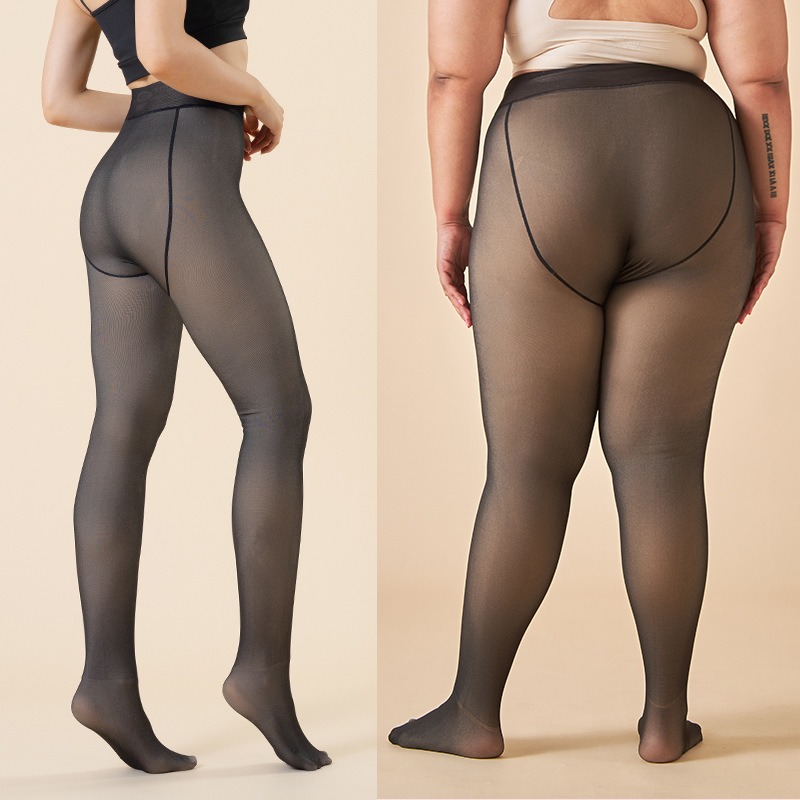 1-2쌍 불투명 플러스 사이즈 플리스 안감 타이즈 시스 - Tights Pantyhose Sheer 리뷰 및 가격