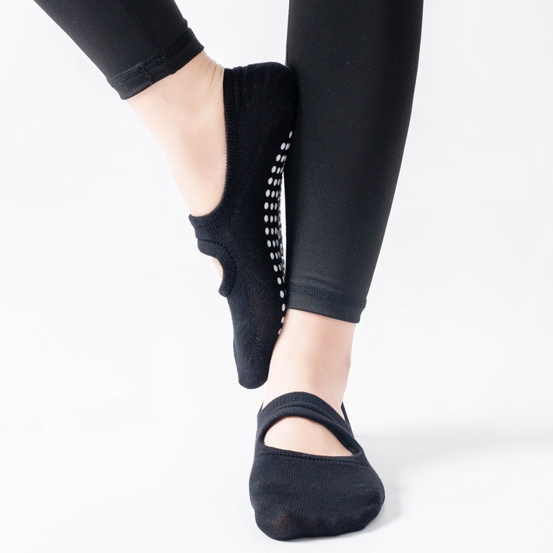 고품질 여성 요가 양말 미끄럼 방지 통기성 백리스 필라 - Grip Sock Yoga 리뷰 및 가격