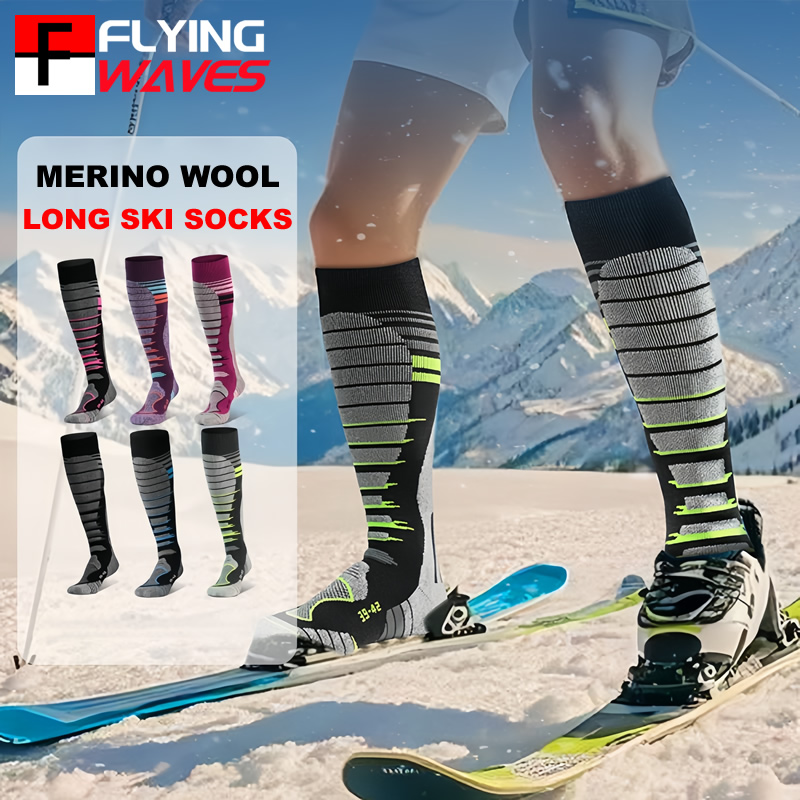 메리노 울 스키 양말 추운 날씨용 양말 남녀공용 스노보 - Thermal Sock Winter 리뷰 및 가격