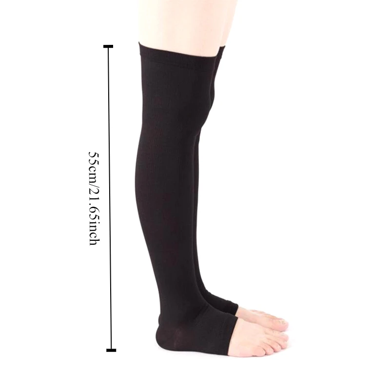 정맥류용 발가락부터 무릎까지 압박 양말 1쌍, 순환 촉 - Compression Sleeve Calf 리뷰 및 가격