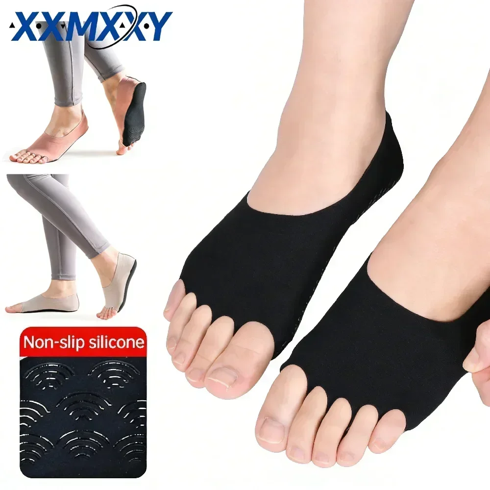 1쌍의 발가락 없는 요가 필라테스 양말, 미끄럼 방지  - Grip Sock Yoga 리뷰 및 가격