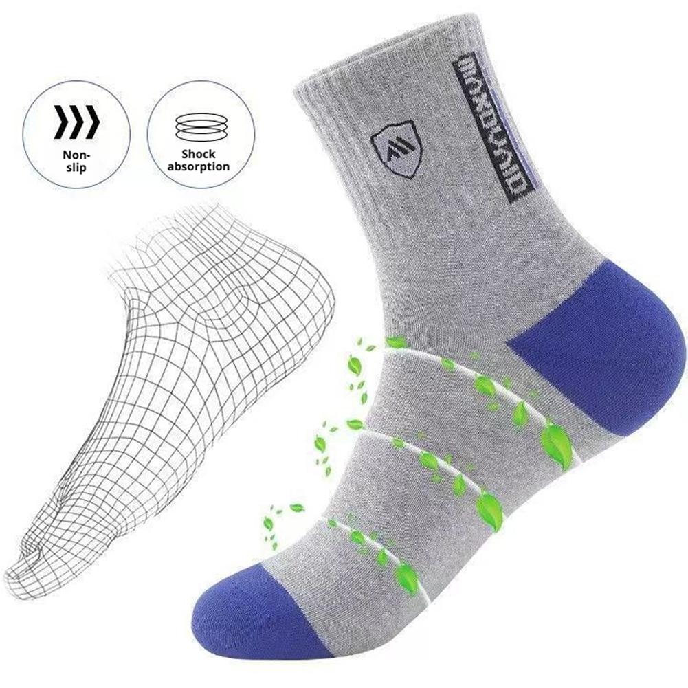 남성용 냄새 방지 및 미끄럼 방지 양말 5켤레 - 통기 - Cotton Crew Sock Pack 리뷰 및 가격