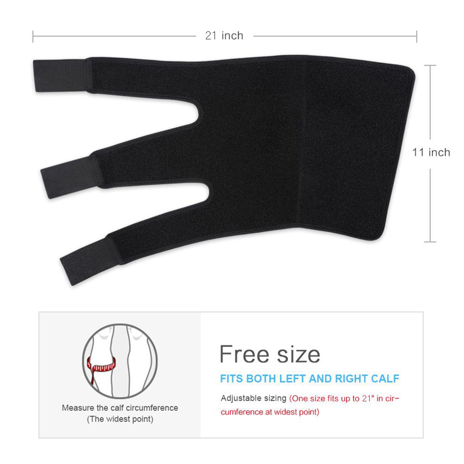 조절 가능한 종아리 지지대 종아리 압박 보호대 정강이  - Compression Sleeve Calf 리뷰 및 가격