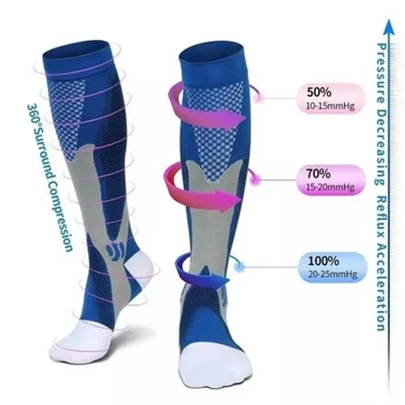 러닝 압축 양말 정맥류 축구 농구 하이킹 20-30mm - Compression Sock Medical 리뷰 및 가격