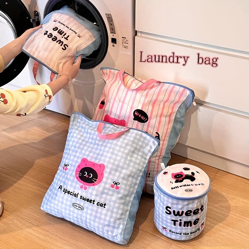 귀여운 고양이 팬더 세탁 가방, 가정 여행용 옷 양말  - Sock Organizer Tray 리뷰 및 가격