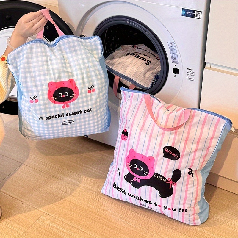 귀여운 고양이 팬더 세탁 가방, 가정 여행용 옷 양말  - Sock Organizer Tray 리뷰 및 가격