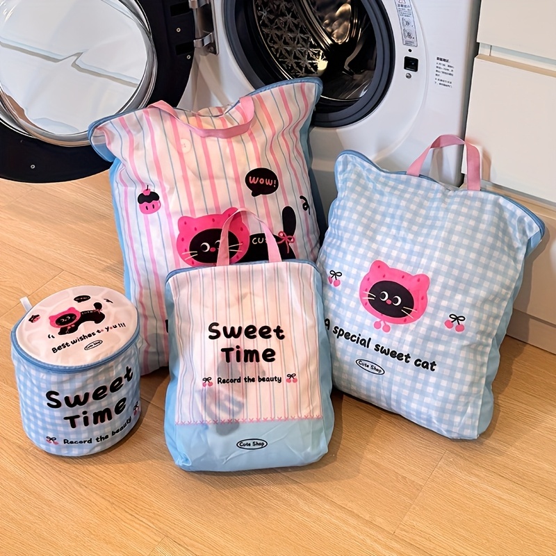 귀여운 고양이 팬더 세탁 가방, 가정 여행용 옷 양말  - Sock Organizer Tray 리뷰 및 가격