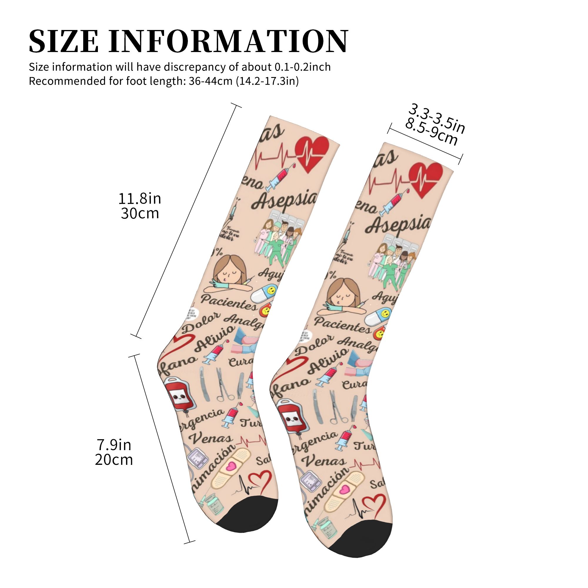 의사 간호사 의료 의학 Enfermera En Apur - Compression Sock Medical 리뷰 및 가격