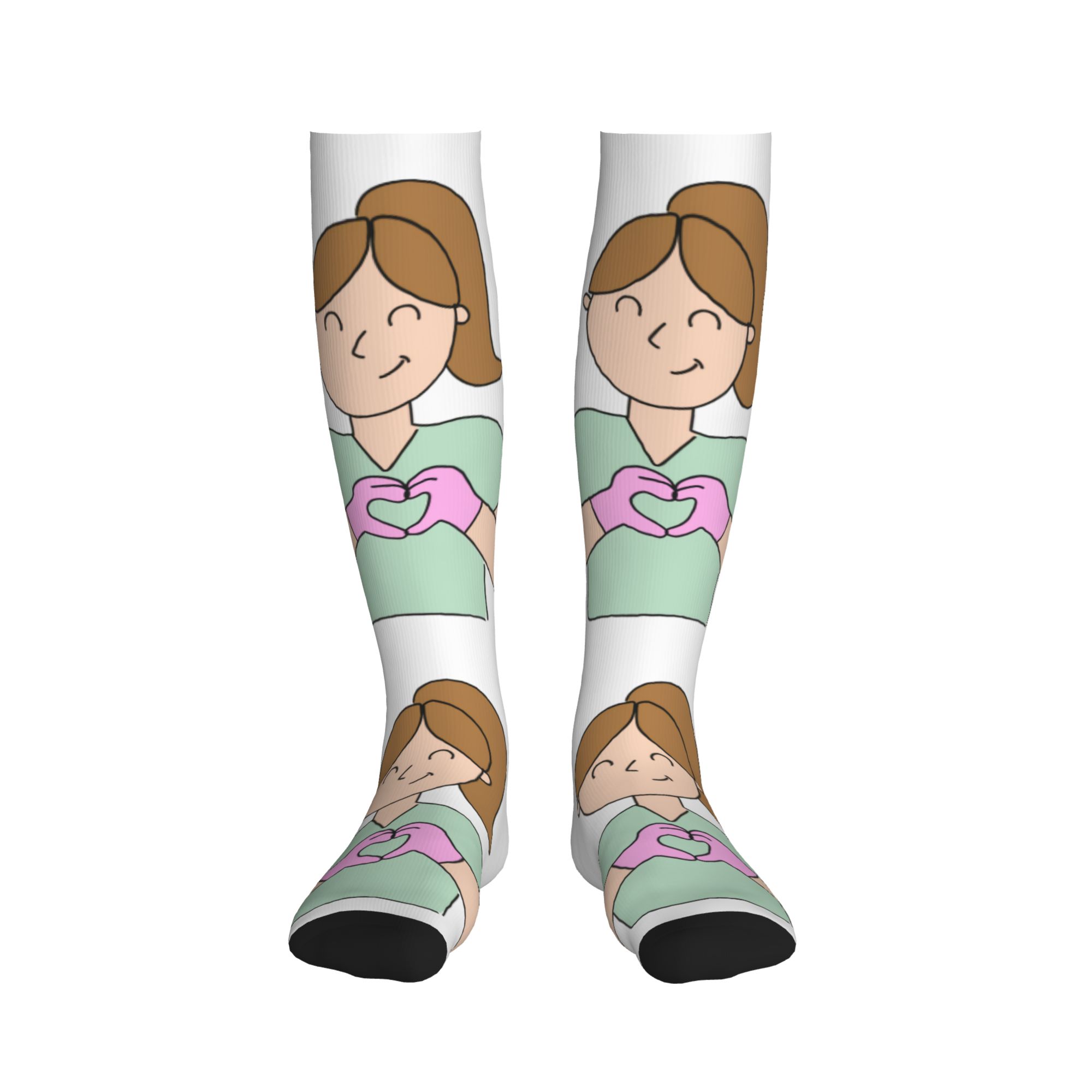 하라주쿠 의사 간호사 의료 의학 Enfermera En - Compression Sock Medical 리뷰 및 가격