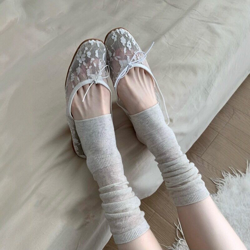 1쌍의 시어 메쉬 슬라우치 레그 워머, 미니멀리스트 하 - Boot Sock Slouchy 리뷰 및 가격