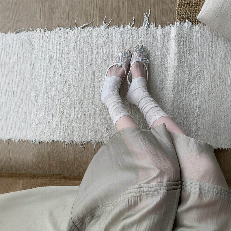1쌍의 시어 메쉬 슬라우치 레그 워머, 미니멀리스트 하 - Boot Sock Slouchy 리뷰 및 가격