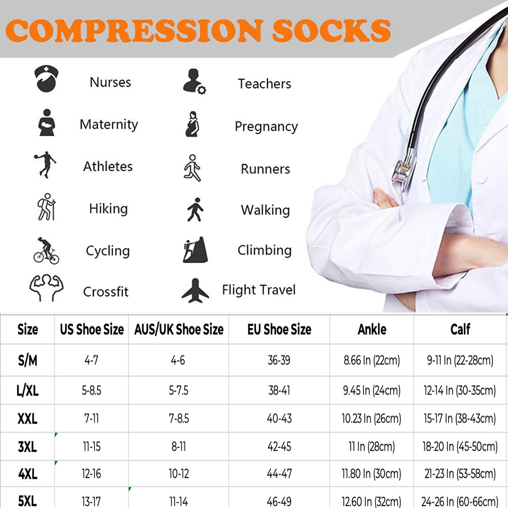 Brothock 운동용 나일론 의료 간호 스타킹, 스포 - Compression Sock Medical 리뷰 및 가격