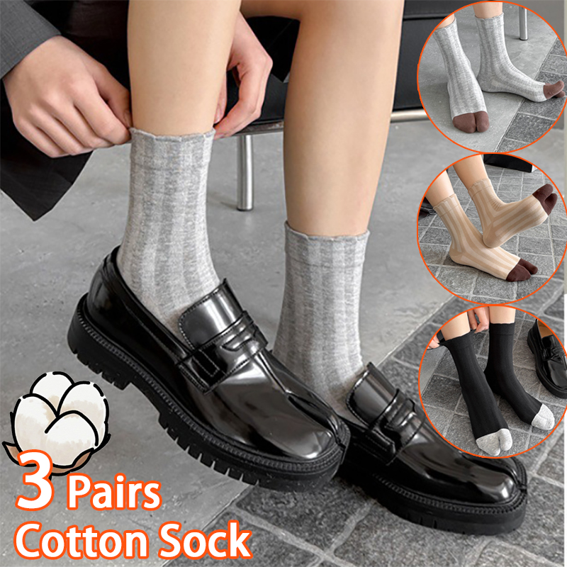 일본식 스플릿 토 코튼 타비 양말 여성용 레트로 스트라 - Toe Sock Split 리뷰 및 가격