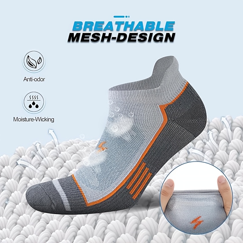 6팩 남성용 운동 양말 두꺼운 쿠션형 통기성 수분 흡수 - Athletic Sock Cushion 리뷰 및 가격