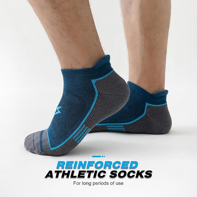 6팩 남성용 운동 양말 두꺼운 쿠션형 통기성 수분 흡수 - Athletic Sock Cushion 리뷰 및 가격
