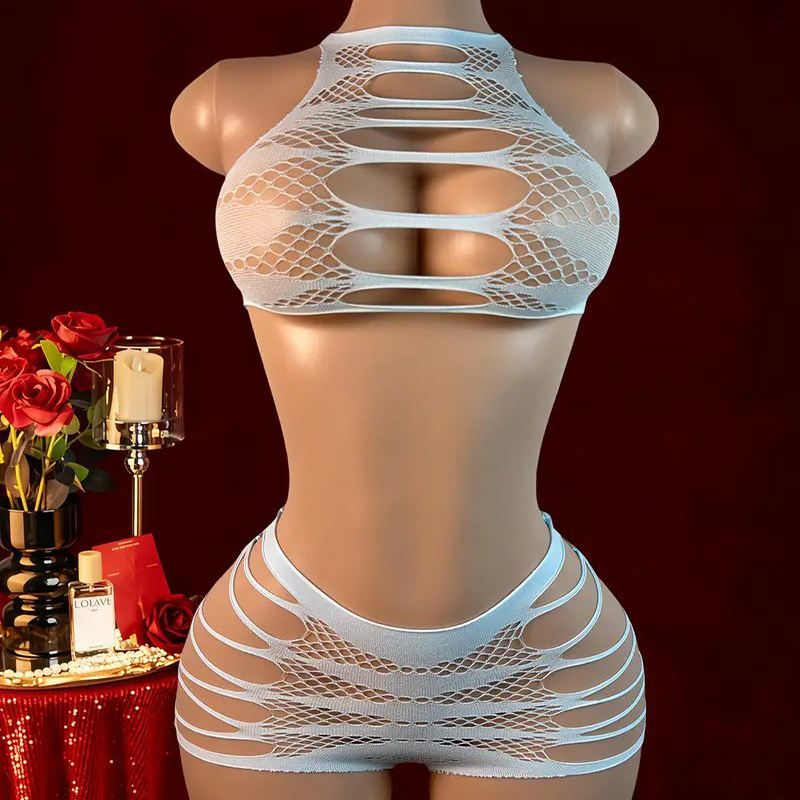 섹시 란제리 +팬티 속이 비치는 여성 속옷 망사 바디수 - Fishnet Stocking Women 리뷰 및 가격