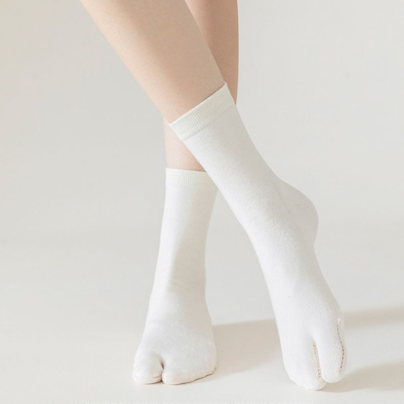 1 쌍의 코튼 타비 양말 일본식 여성용 마찰 방지 두  - Toe Sock Split 리뷰 및 가격