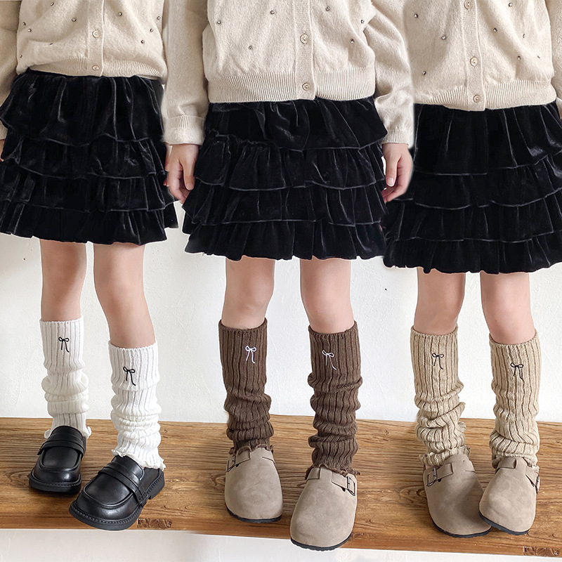 한국 소녀 레그 워머 자수 리본 니트 울 부츠 커프스  - Boot Sock Slouchy 리뷰 및 가격