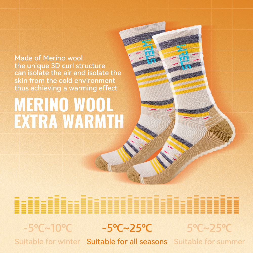 WRELS 1/2/3쌍 메리노 울 양말 압박 두꺼운 쿠 - Wool Hiking Sock 리뷰 및 가격
