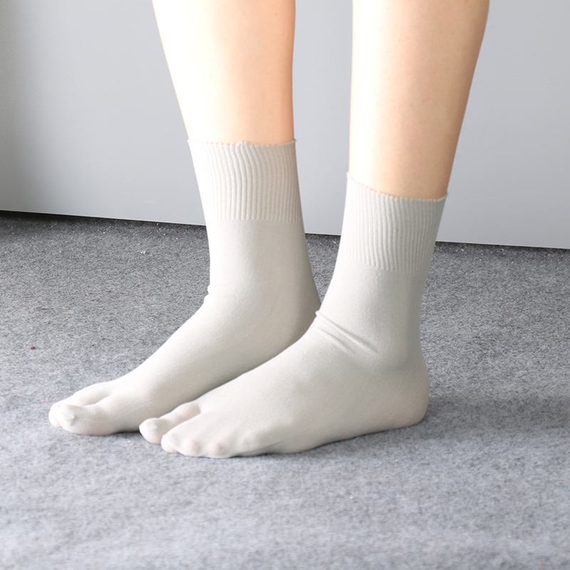 스플릿 투토 양말, 얇은 퓨어 컬러 통기성 양말 캐주얼 - Toe Sock Split 리뷰 및 가격