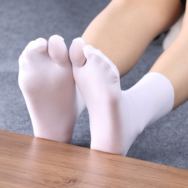 스플릿 투토 양말, 얇은 퓨어 컬러 통기성 양말 캐주얼 - Toe Sock Split 리뷰 및 가격