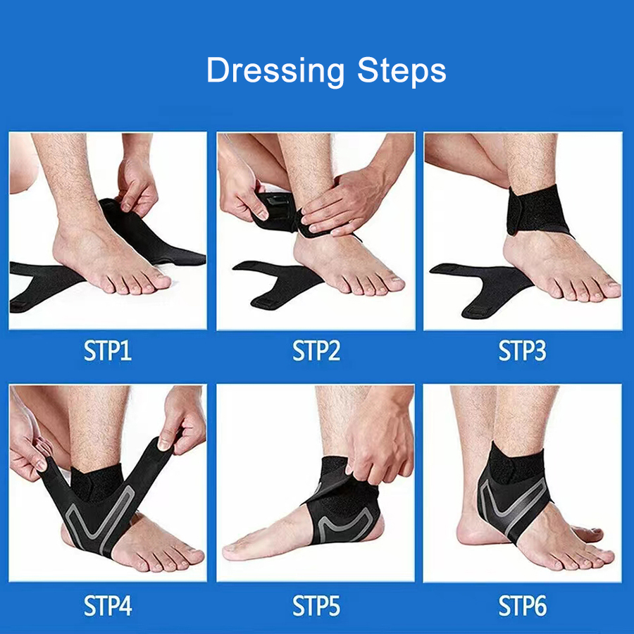 1개 발목 보호대 압박 슬리브 통기성 러닝 발 붕대 축 - Ankle Brace Sock 리뷰 및 가격