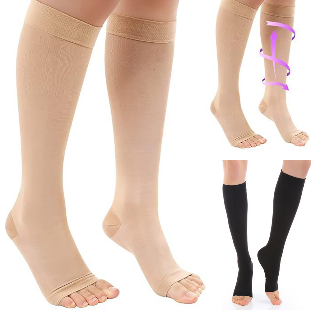 압박압력이 차등된 의료용 종아리 압박 스타킹, 오픈토  - Compression Sleeve Calf 리뷰 및 가격