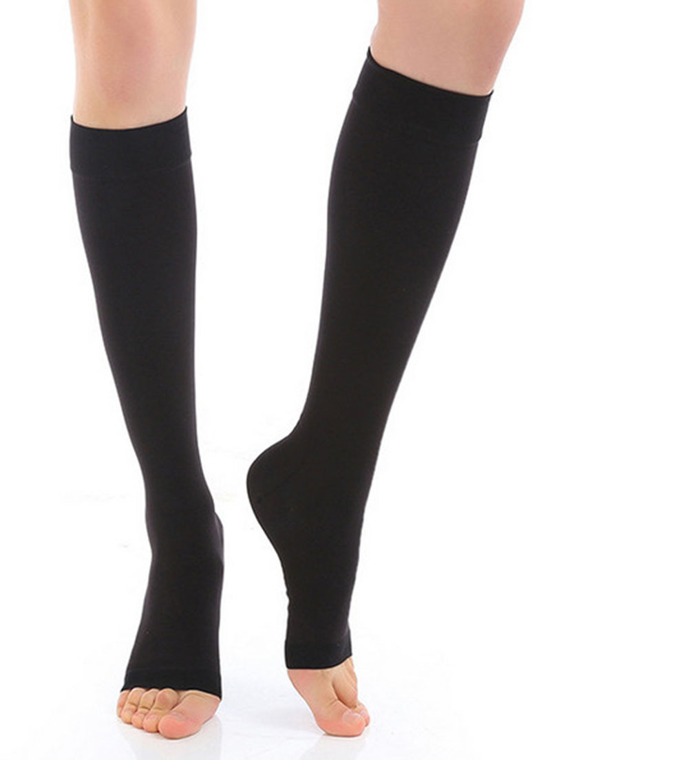 압박압력이 차등된 의료용 종아리 압박 스타킹, 오픈토  - Compression Sleeve Calf 리뷰 및 가격