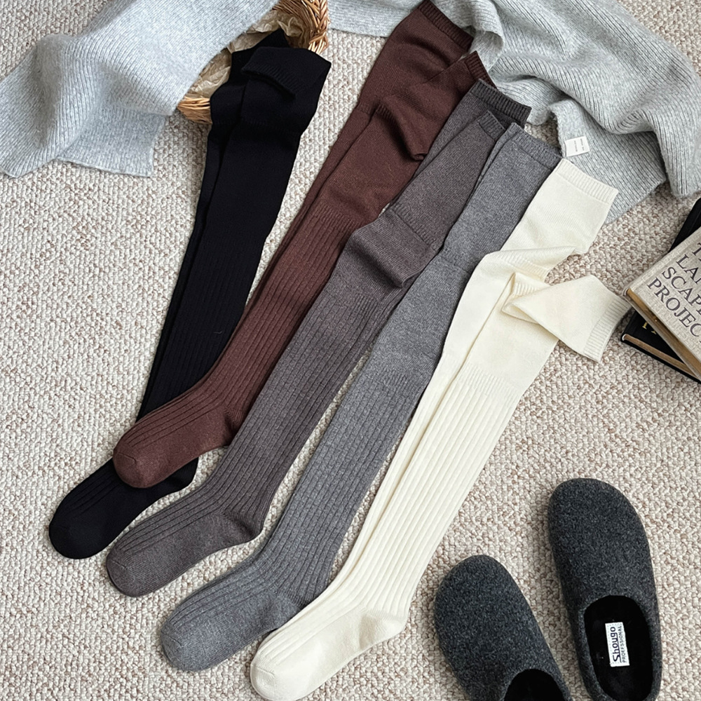 여성용 따뜻한 엑스트라 롱 오버니삭스 겨울용 두꺼운 니 - Boot Sock Slouchy 리뷰 및 가격