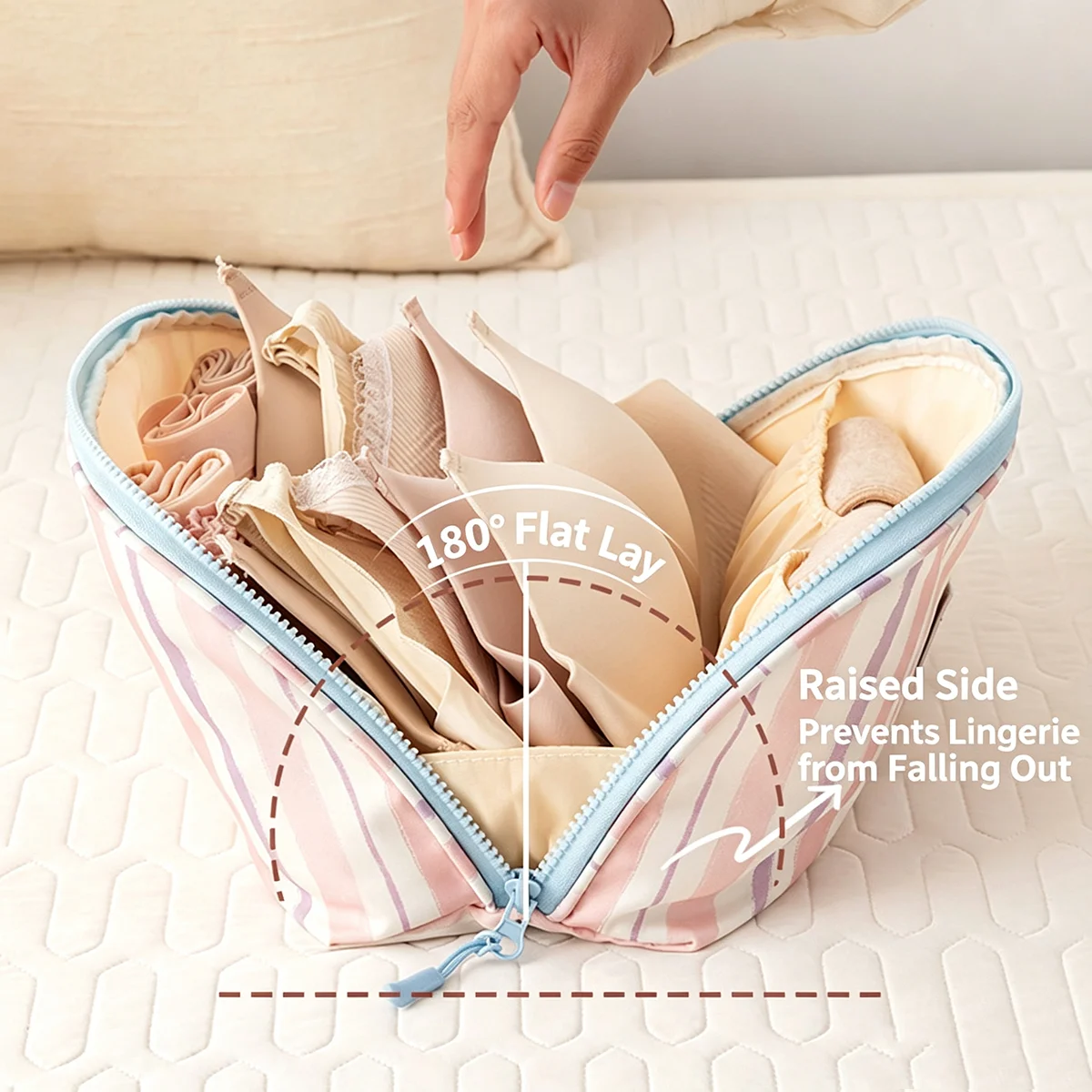 속옷 보관 가방 휴대용 다목적 여행 정리 가방 옥스포드 - Sock Organizer Tray 리뷰 및 가격