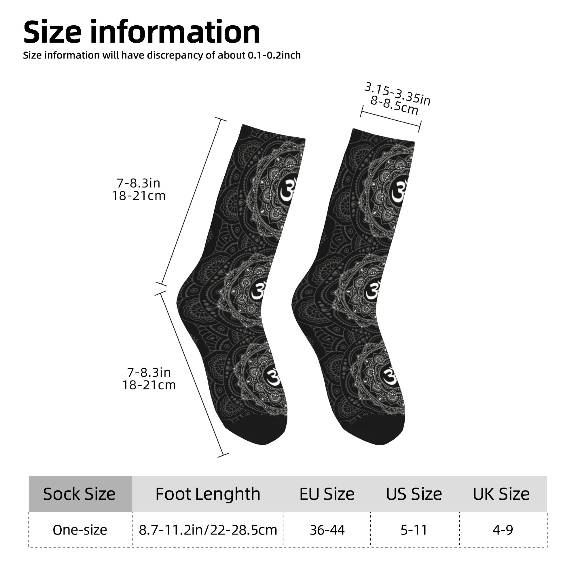 맞춤형 옴 만다라 드레스 양말 남성용 여성용 따뜻한 패 - Dress Sock Men 리뷰 및 가격