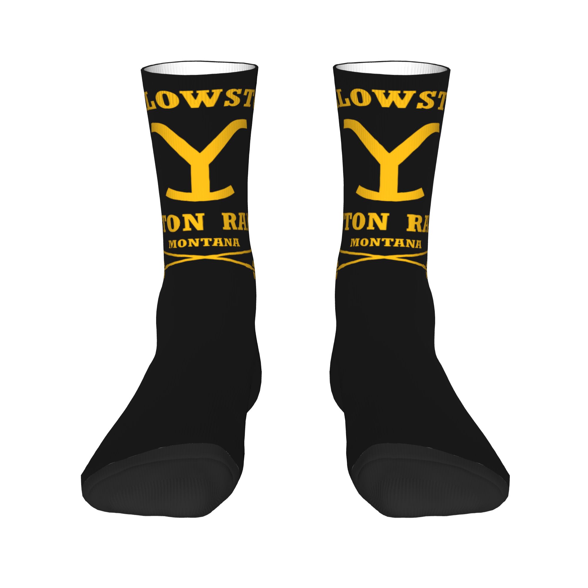 맞춤형 Yellowstone Dutton Ranch 남 - Dress Sock Men 리뷰 및 가격