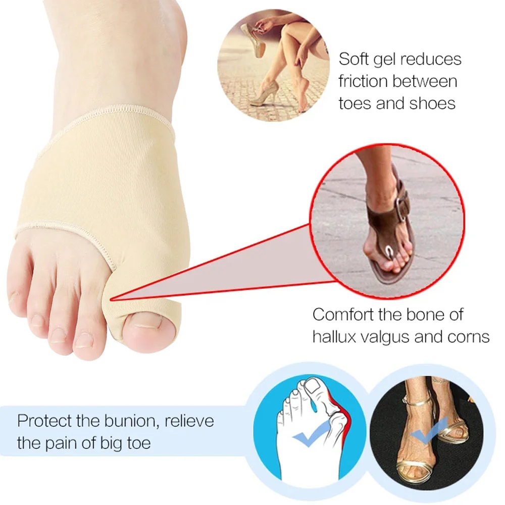 2Pcs 발가락 분리기 Hallux Valgus Bun - Ankle Brace Sock 리뷰 및 가격
